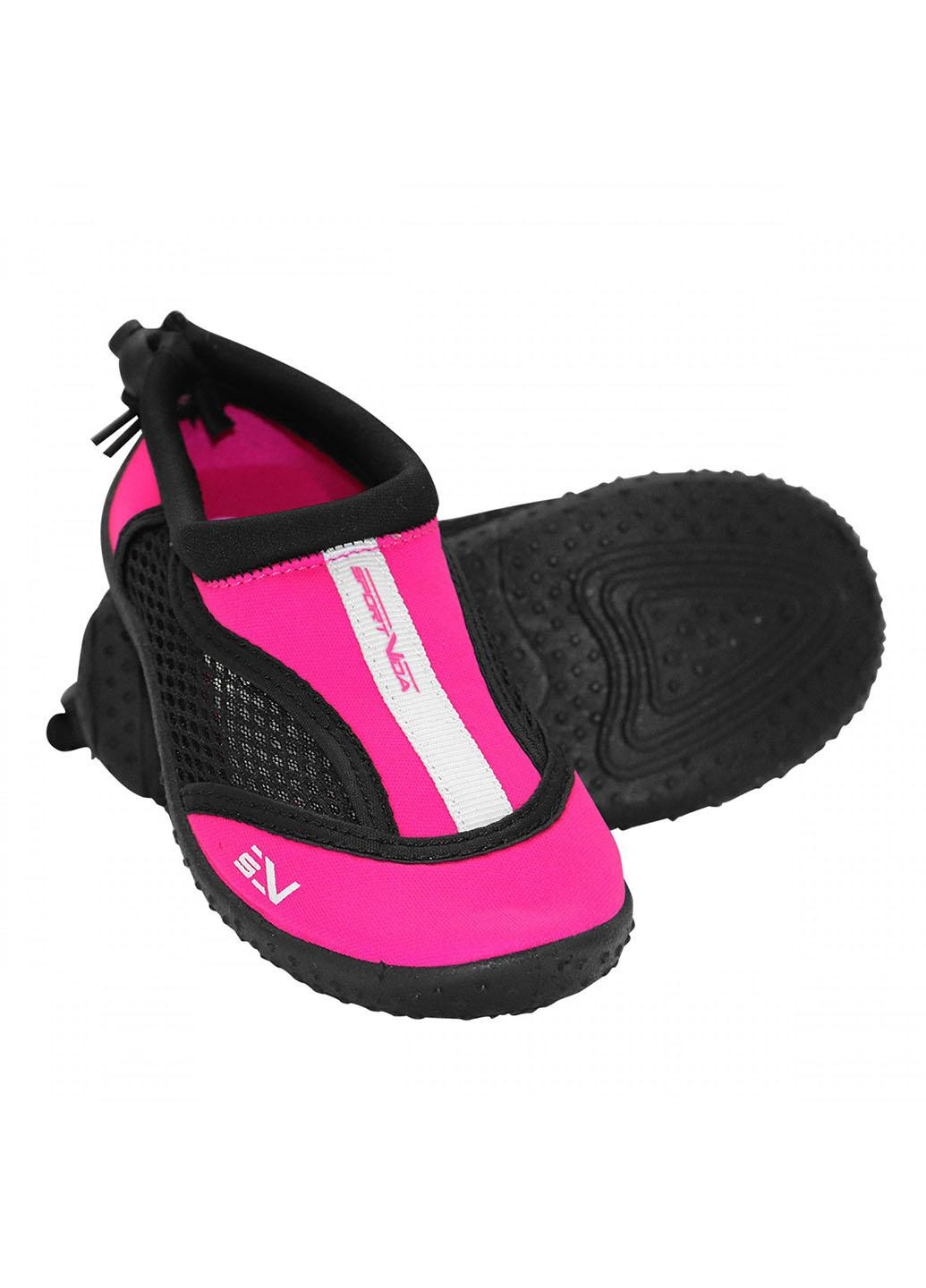 Обувь для пляжа и кораллов (аквашуз) SV-GY0001-R30 Size 30 Black/Pink SportVida (258486778)
