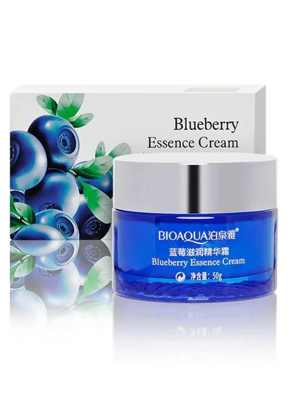 Крем для лица Blueberry Essence Cream с экстрактом черники, 50 мл Bioaqua (258849338)