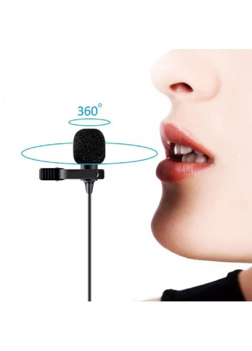 Микрофон петличный компактный всенаправленный BOYA BY-М1 универсальный 18х8,3х8,3 мм (474073-Prob) Unbranded (257282139)
