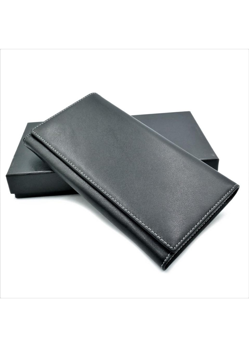 Мужской кожаный клатч-кошелек 19 х 10,5 х 2,5 см Черный wtro-165-5-40 Weatro (272950005)