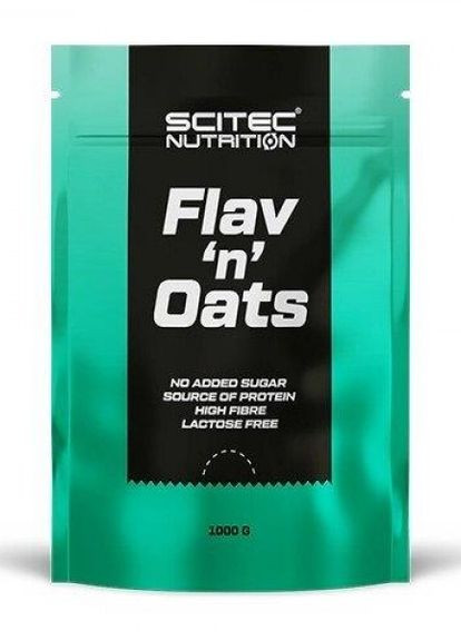 Овсяные хлопья Flav'n'Oats 1000 g (Strawberry) Scitec Nutrition (276251504)