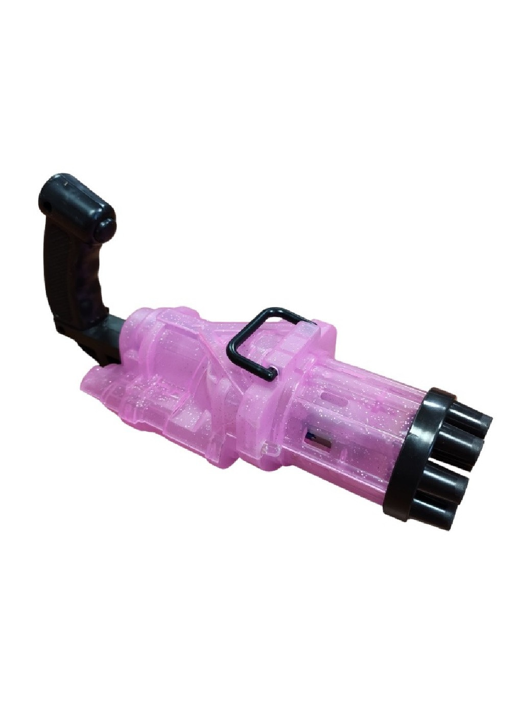 Машинка генератор пузыремет пулемет для мыльных пузырей с мини вентилятором 19 см (474571-Prob) Розовый Unbranded (258959268)