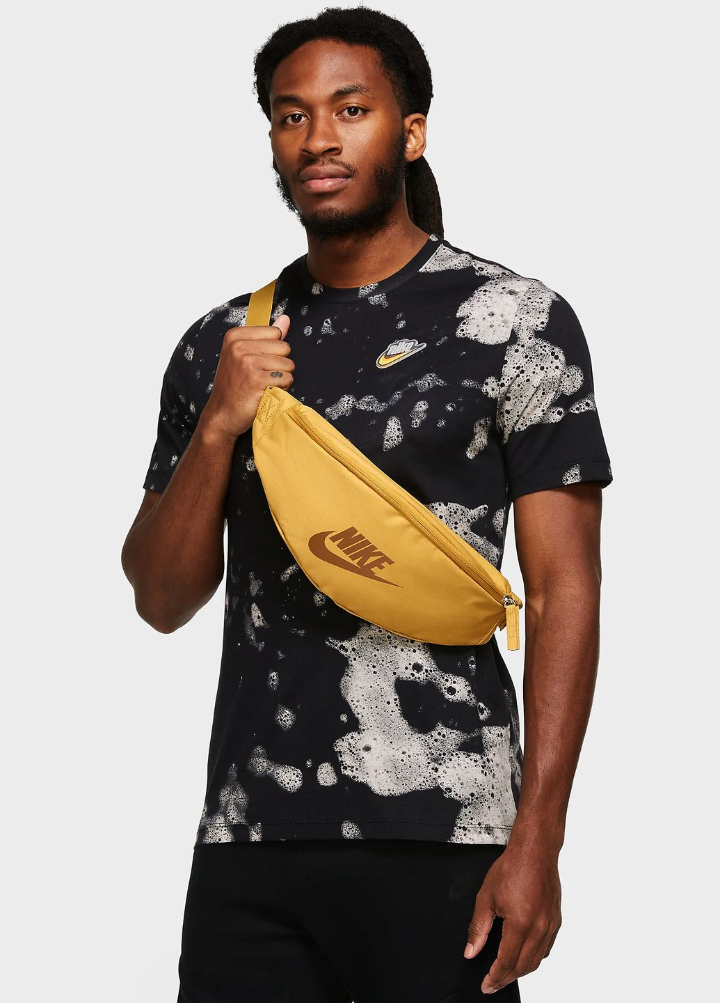 Поясная сумка на пояс плечо бананка унисекс Nike nk heritage waistpack fa21 (277697831)