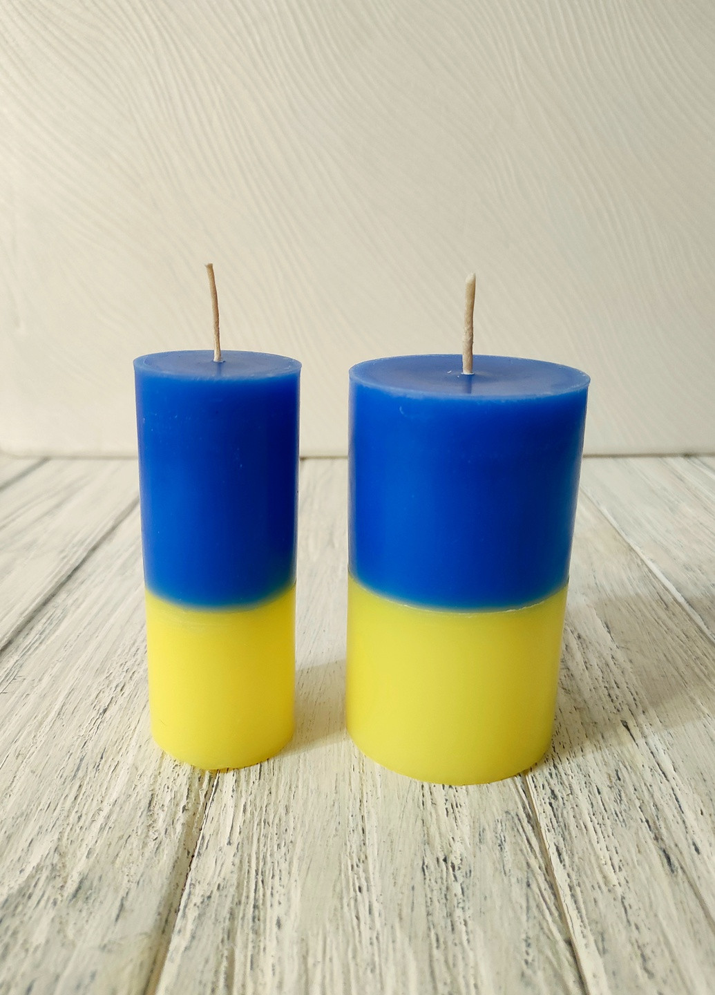 Набор свечей Слава Україні! из парафина сувенир ручная работа хендмейд подарок SuvenirPodarokZP 12 (256946019)