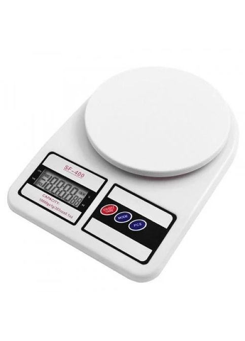 Электронные кухонные весы MS-400 до 10 кг / Настольные весы кухонные с плоской платформой No Brand (277949465)