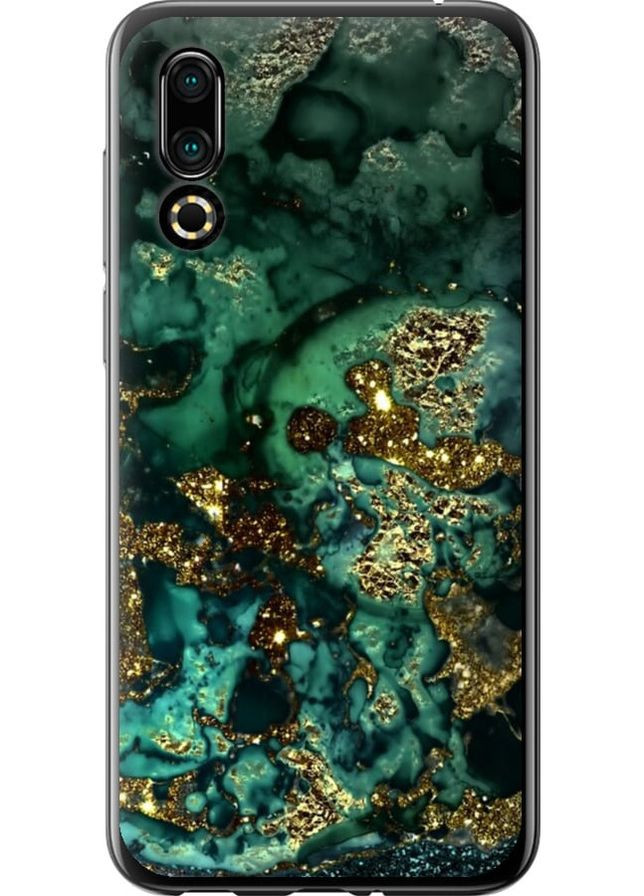 Силиконовый чехол 'Мрамор золото богатство' для Endorphone Meizu 16S (276394918)