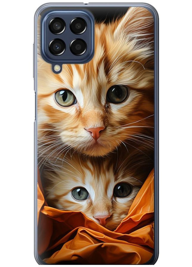 Силиконовый чехол 'Котики 2' для Endorphone Samsung Galaxy M33 M336B (267235780)