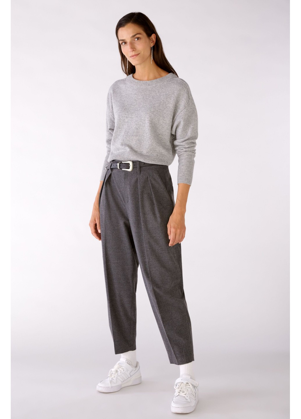 Штани жіночі Сірі Oui (263605559)