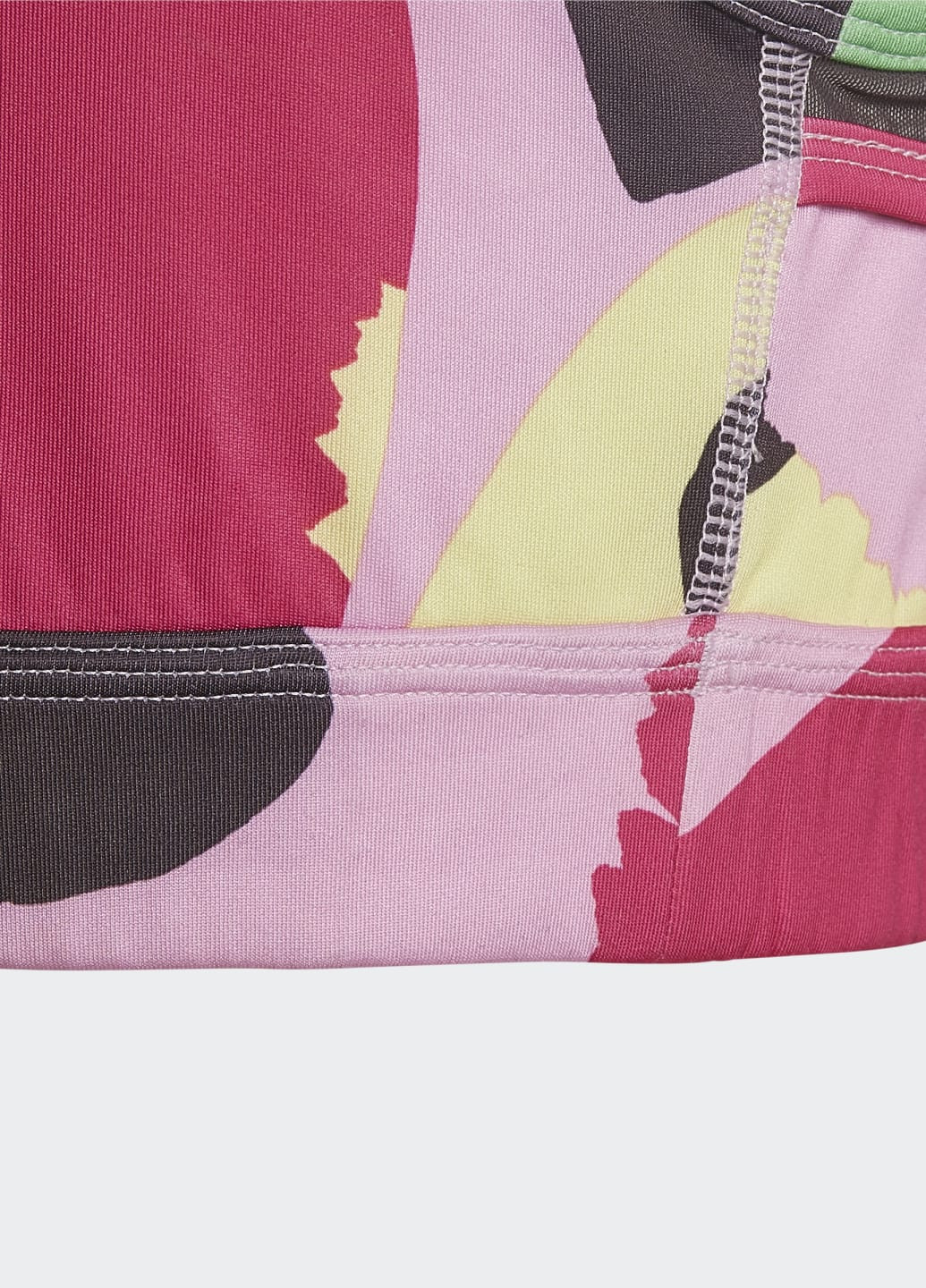 Розовый спортивный бра x marimekko believe this aeroready adidas