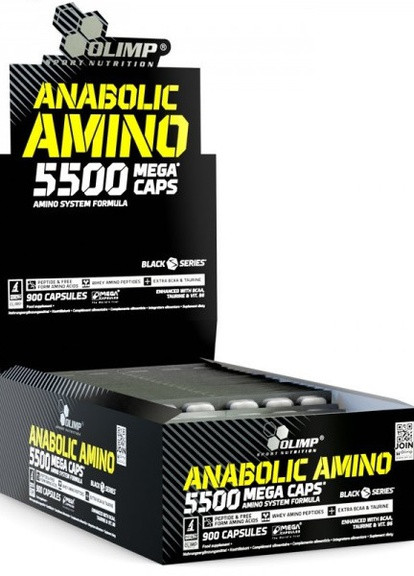 Olimp Nutrition Anabolic Amino 5500 Mega Caps 30*30 Caps Olimp Sport Nutrition (256720721)