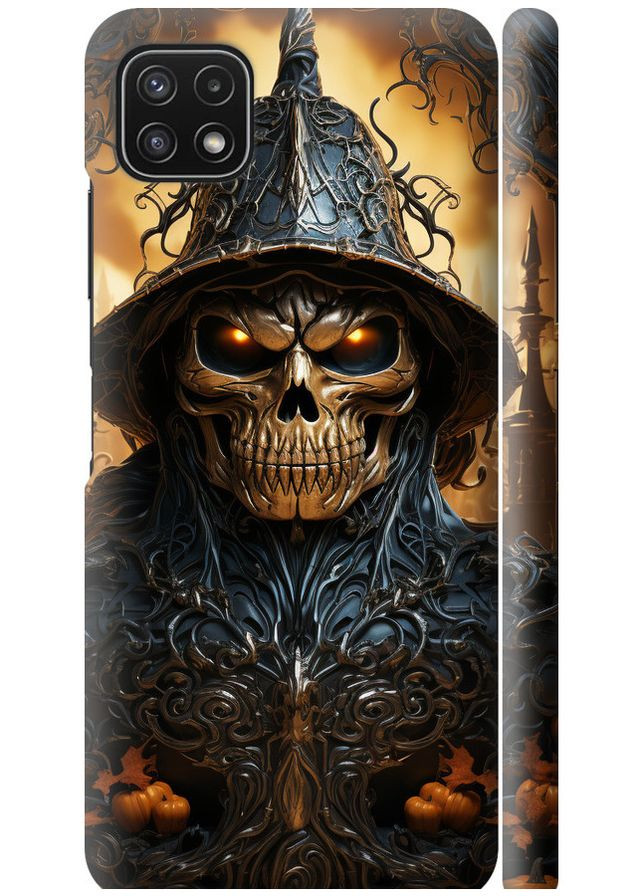 3D пластиковий матовий чохол 'Череп 2' для Endorphone Samsung Galaxy A22 5G A226B (266809111)