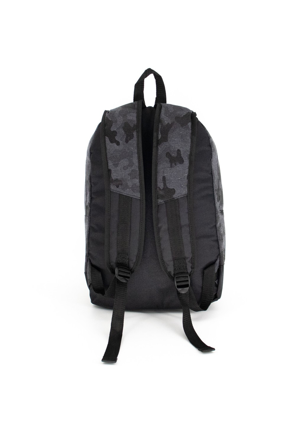 Молодежный повседневный городской рюкзак темно серого цвета с карманом для ноутбука камуфляжный средний No Brand (258591304)