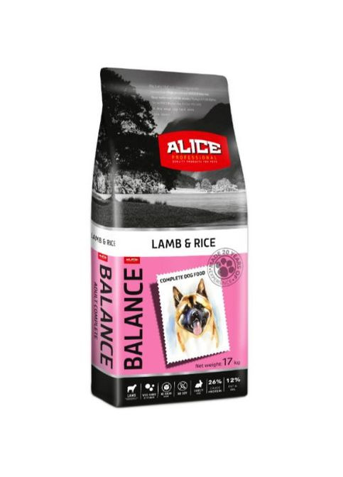 Professional Adult Balance Lamb and Rice ягня та рис, преміальний корм для собак, 17 кг. Alice (275924825)