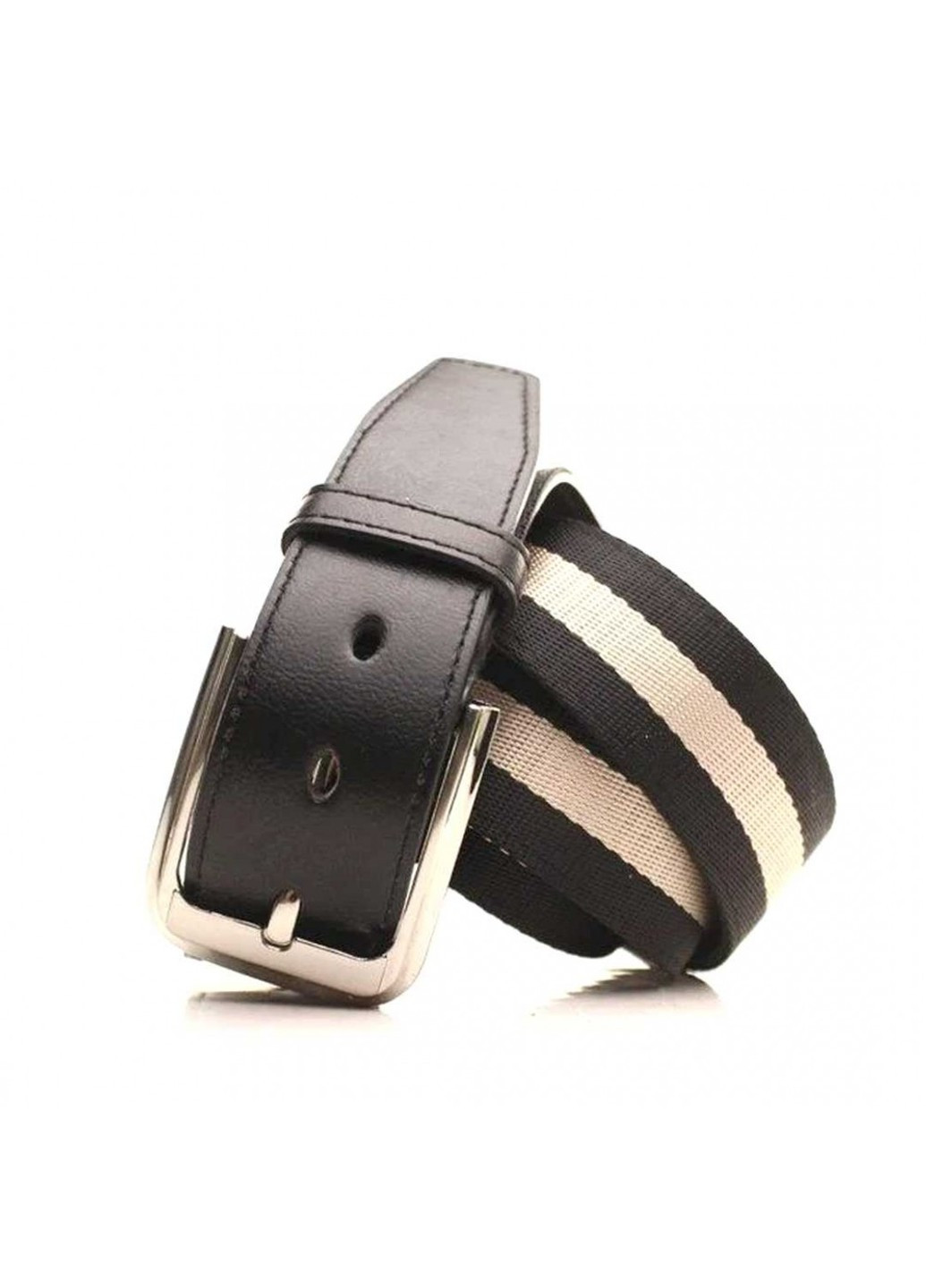 Мужской тканевый чёрный ремень L40T1W15 Casa Familia (262087110)