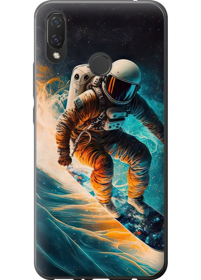 Силіконовий чохол 'Сноубордист' для Endorphone Huawei Nova 3i (258088306)