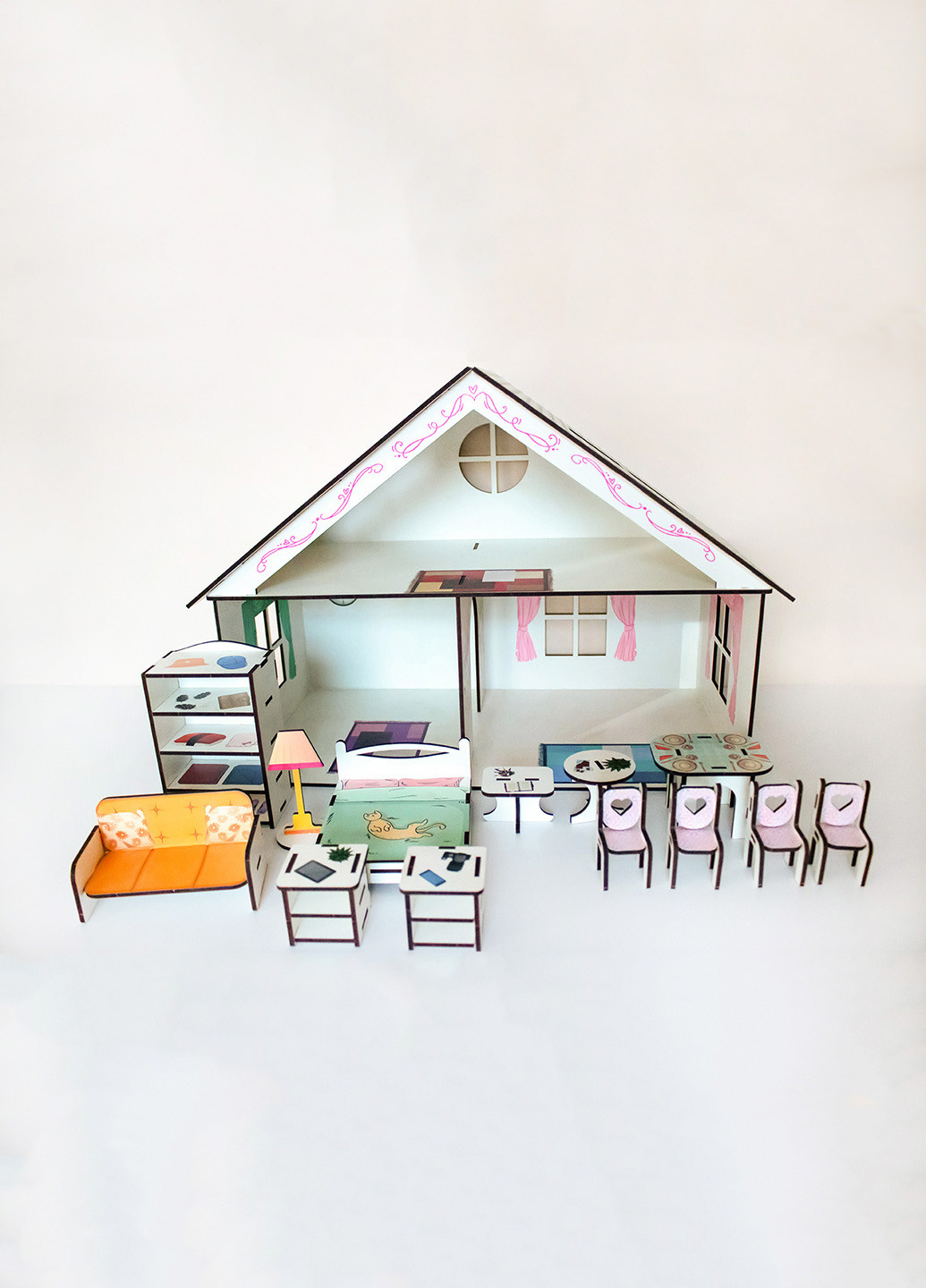 Ляльковий будиночок з меблями Creative (270949141)