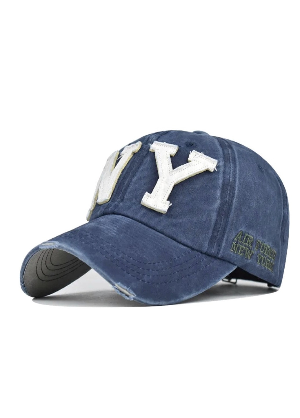 бейсболка Wuke NY air force New York B460 с изогнутым козырьком унисекс one size Хаки Brand кепка (258629212)