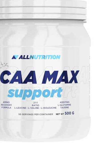 All Nutrition BCAA Max Support 500 g /50 servings/ Cola Allnutrition (257285462)