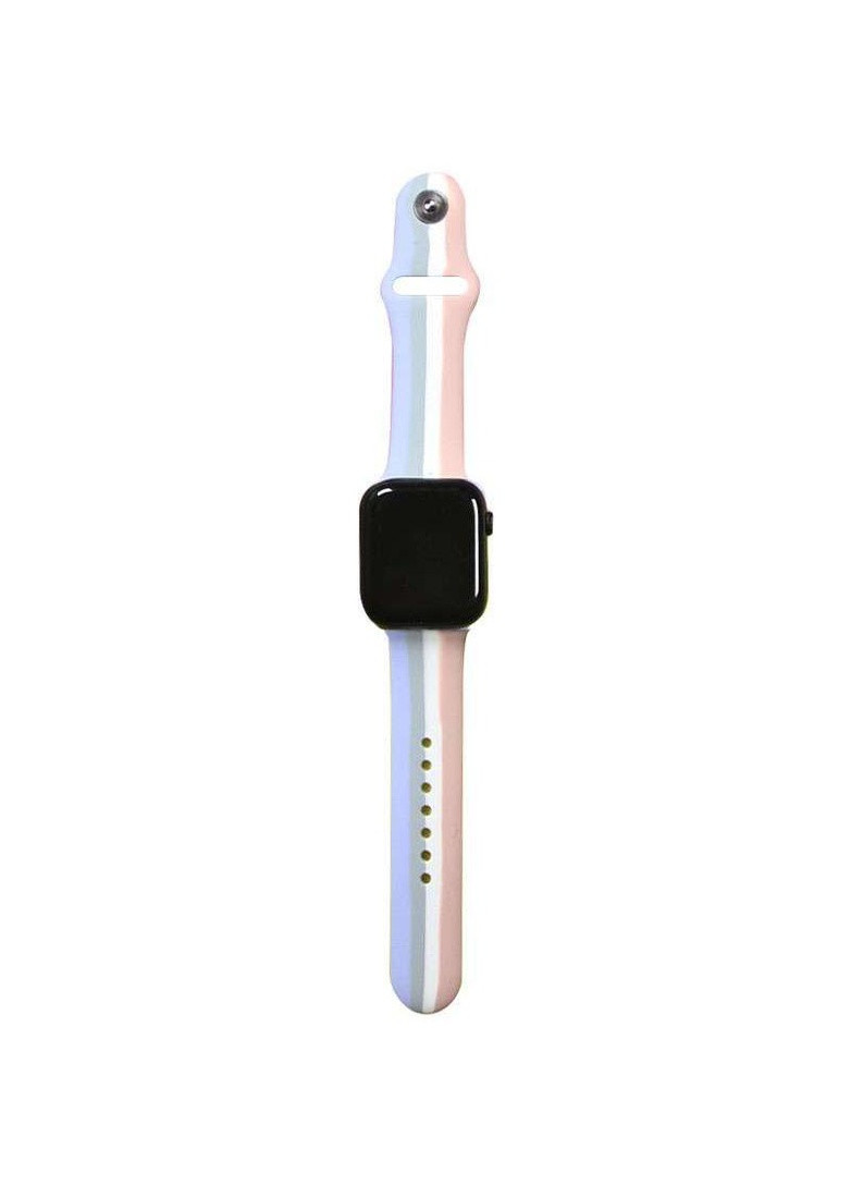 Силіконовий ремінець Rainbow для Apple watch 42mm / 44mm Epik (258782369)