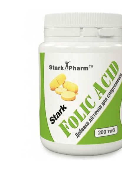 Folic Acid 200 Tabs Stark Pharm (256722300)