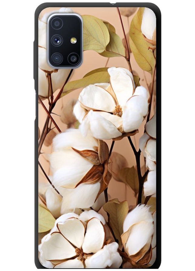TPU чорний чохол 'Бавовна' для Endorphone Samsung Galaxy M51 M515F (267320024)