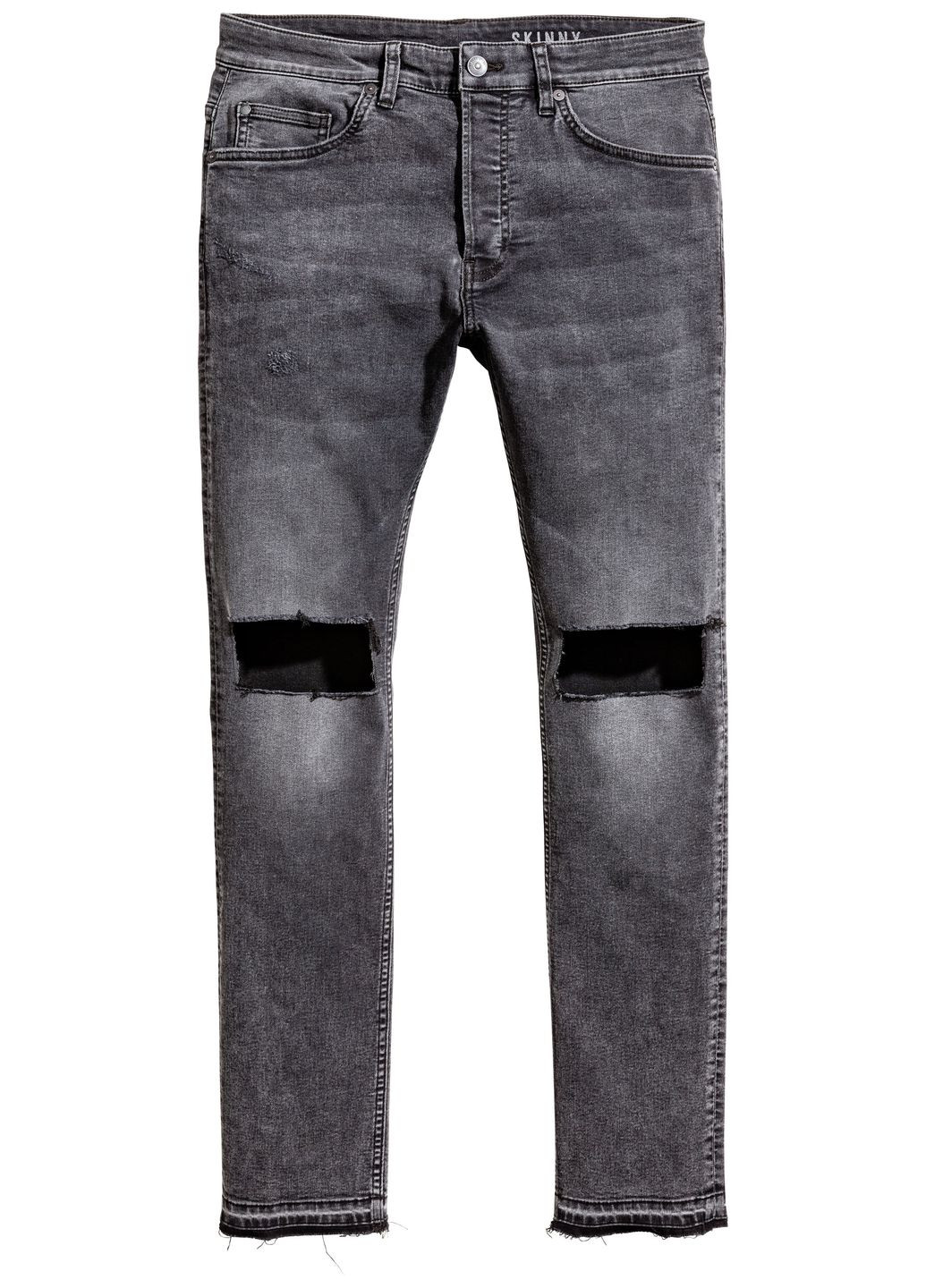 Темно-серые джинсы лето,темно-серый, divided H&M
