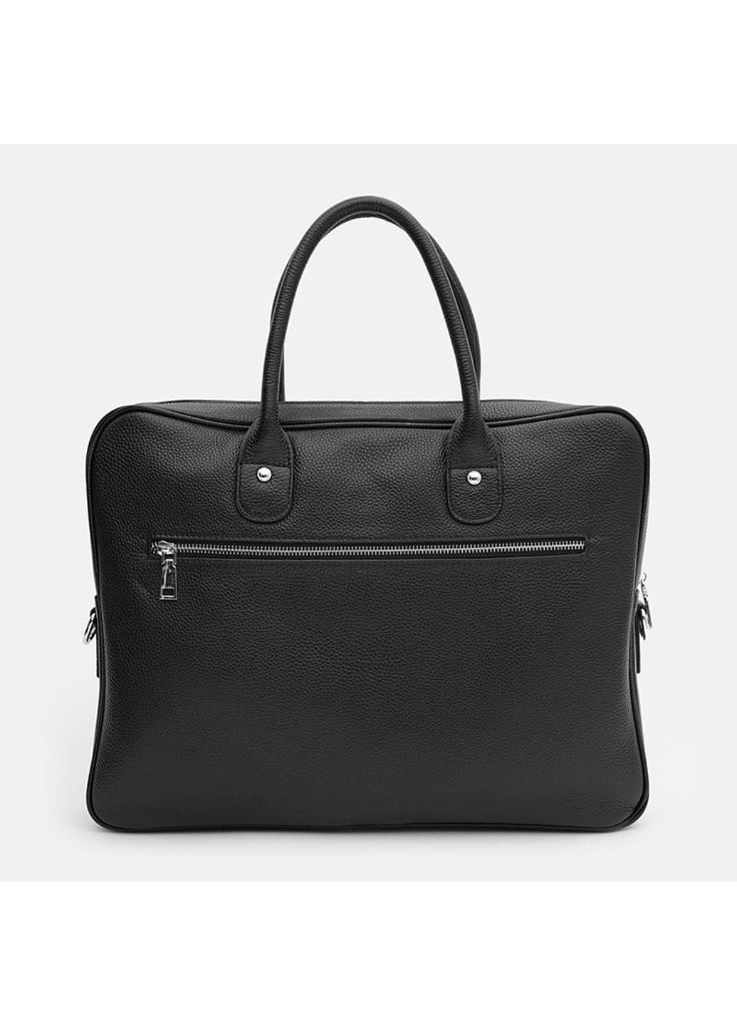 Мужская кожаная сумка K117611bl-black Borsa Leather (266143392)