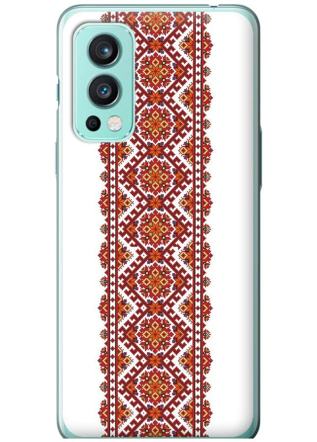 Силіконовий чохол 'Вишиванка 9' для Endorphone OnePlus Nord 2 (269355335)