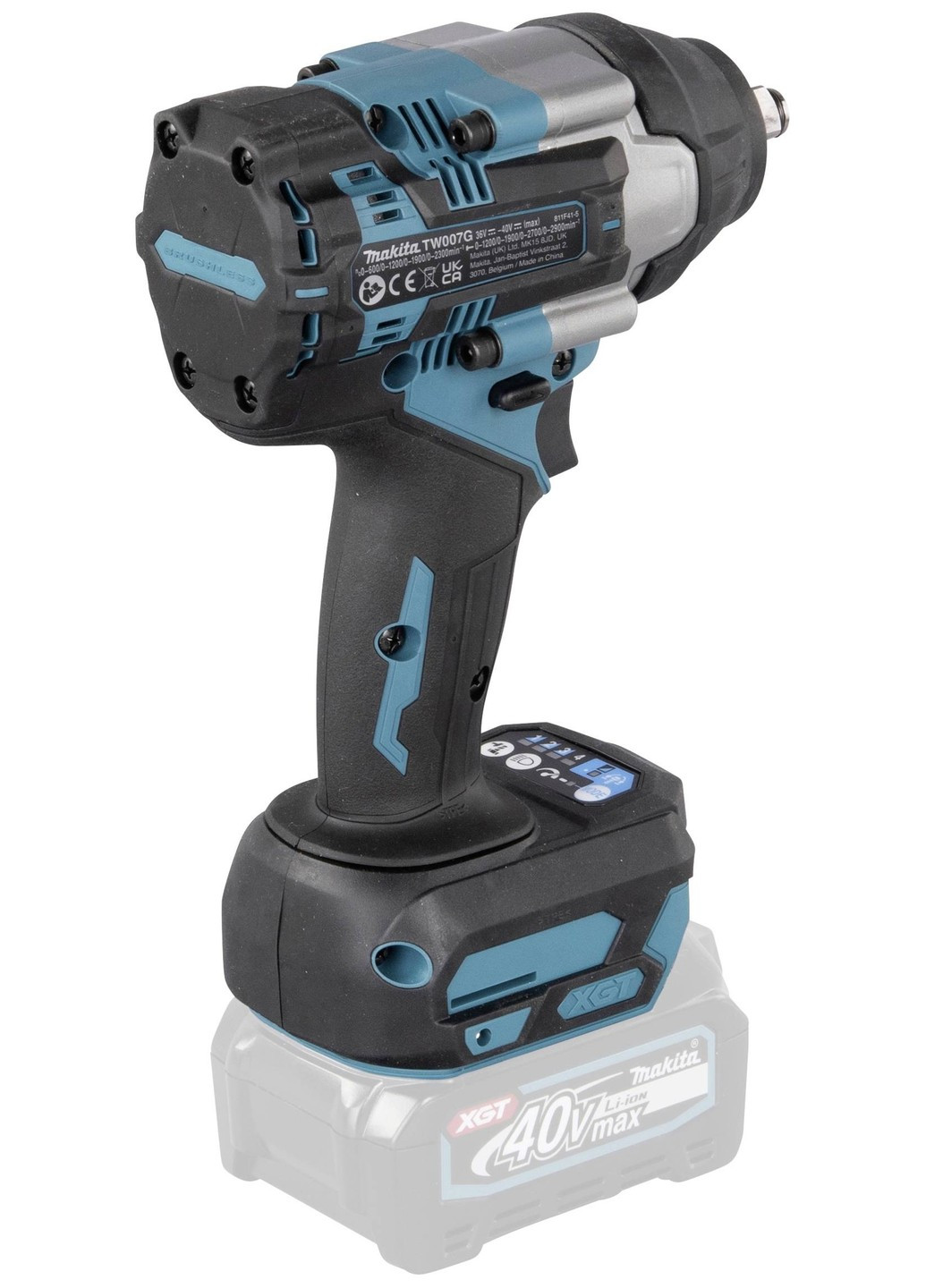 Гайкокрут акумуляторний TW007GZ (без акумуляторів та зарядного пристрою) Makita (259639691)