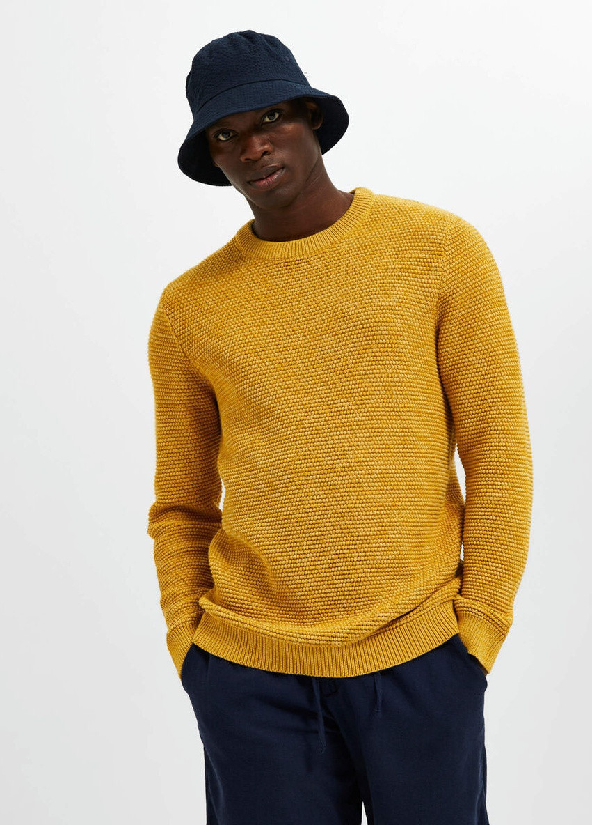 Желтый свитер Selected