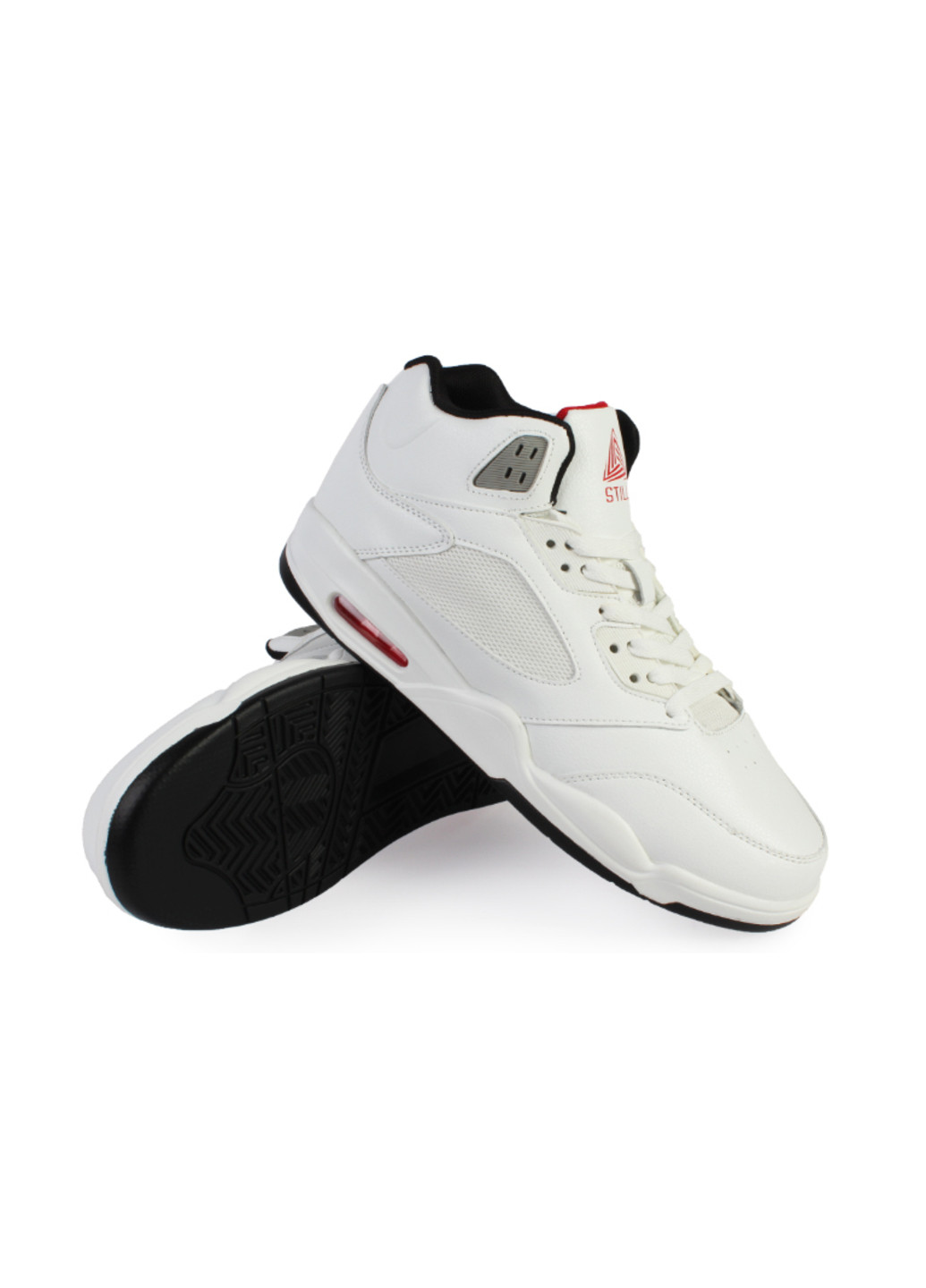 Белые демисезонные кроссовки мужские бренда 9200087_(1) Stilli