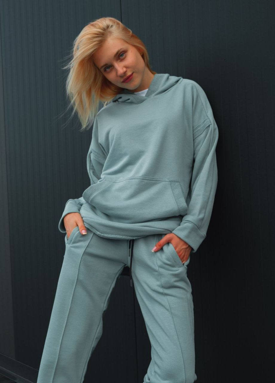 Женский спортивный костюм Turquoise цвет бирюзовый р.M/L 440222 New Trend (266494178)