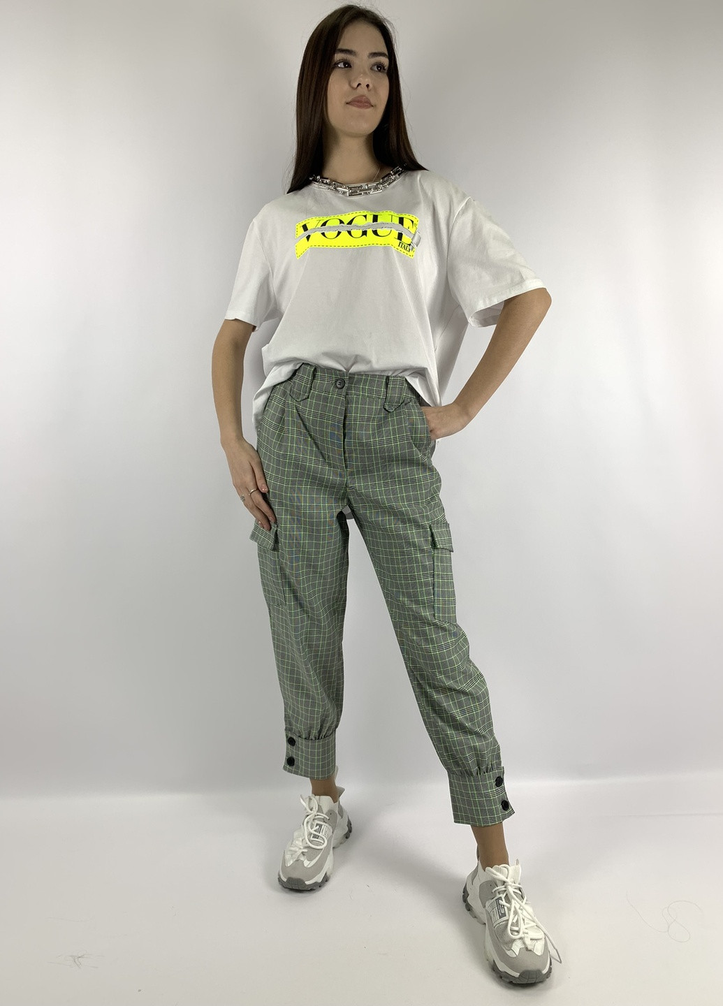 Брюки жIночі карго Mihos Карго (257989448)