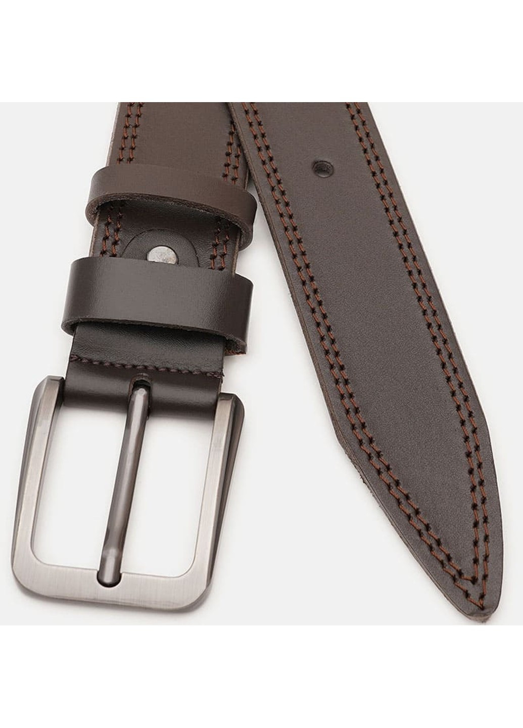 Мужской кожаный ремень V1115FX18-brown Borsa Leather (266143135)