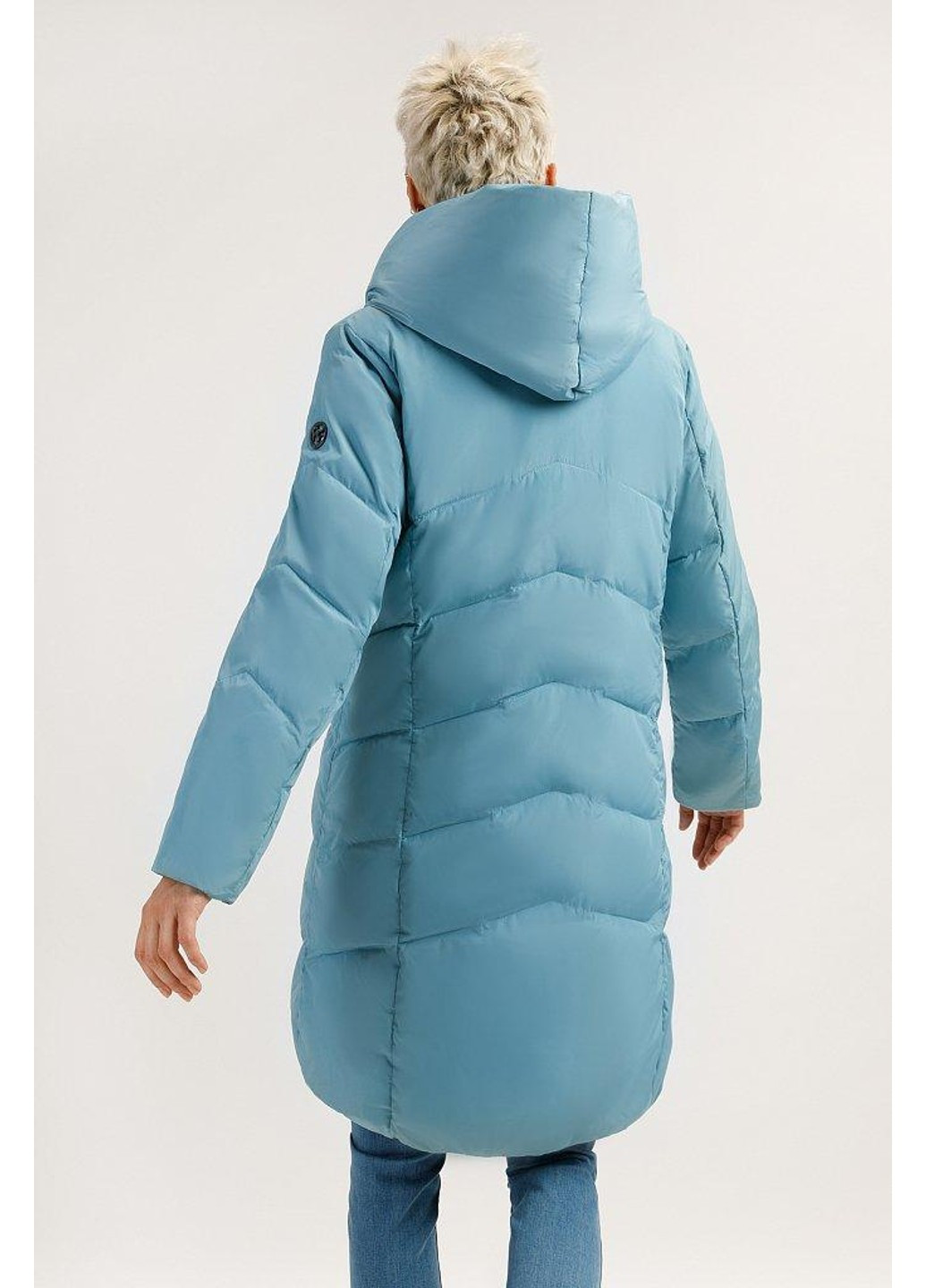 Голубая зимняя зимняя куртка a19-11010-124 Finn Flare