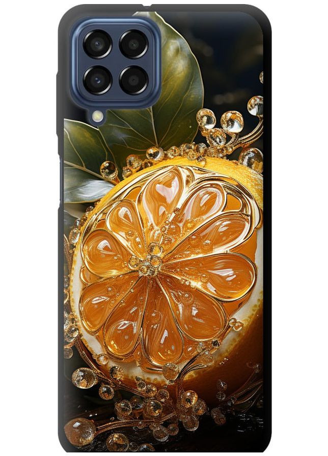 TPU черный чехол 'Лимон' для Endorphone Samsung Galaxy M33 M336B (265395940)