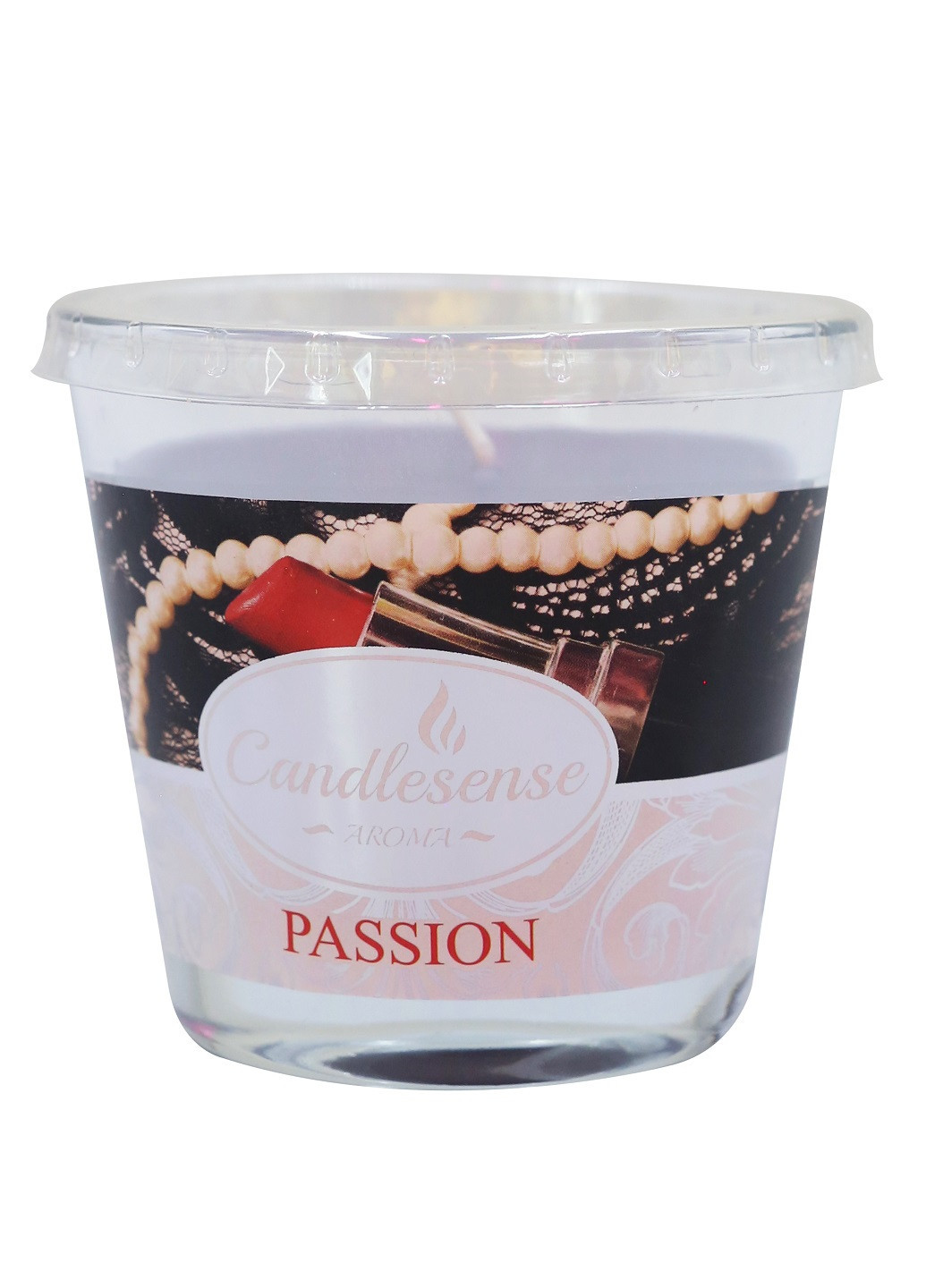 Ароматизована свічка у склянці Passion (30год) Candlesense Decor (257144572)