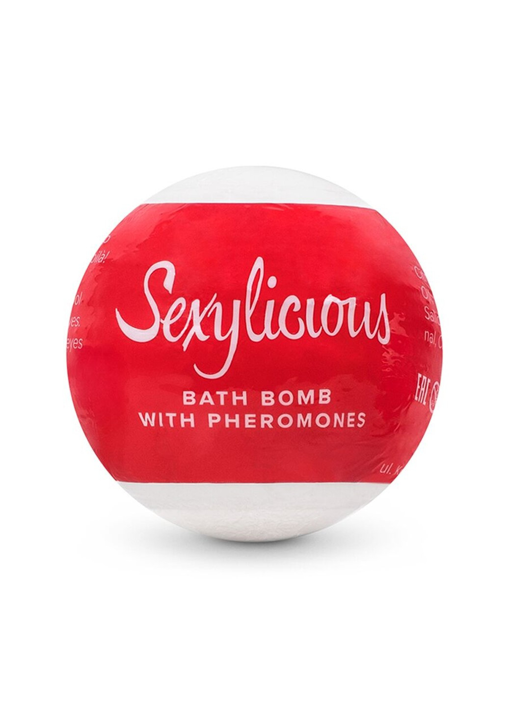Бомбочка для ванни з феромонами Bath bomb with pheromones Sexy (100 г) Obsessive (277234799)