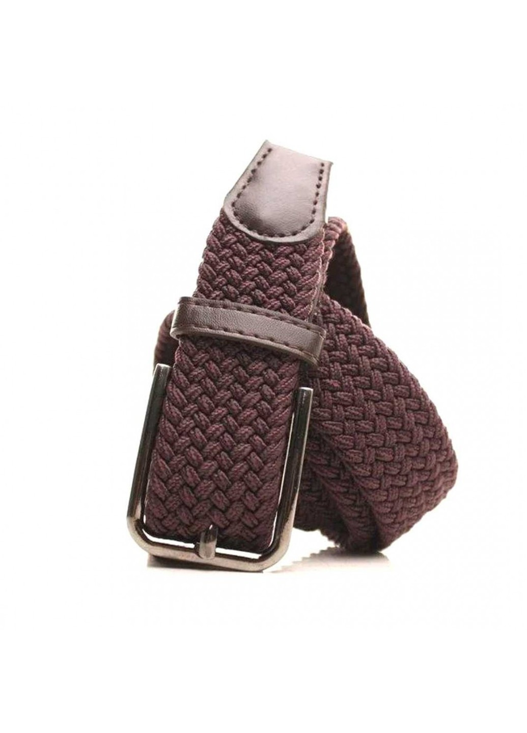 Мужской текстильный ремень тёмно-коричневый L40T1W16 Casa Familia (262087098)