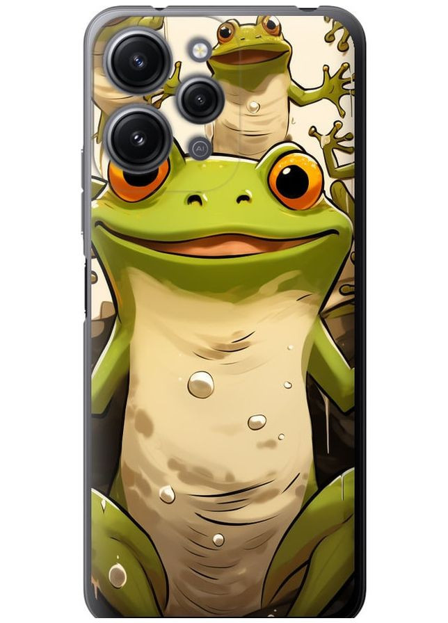 Силіконовий чохол 'Весела жаба' для Endorphone xiaomi redmi 12 (266908087)