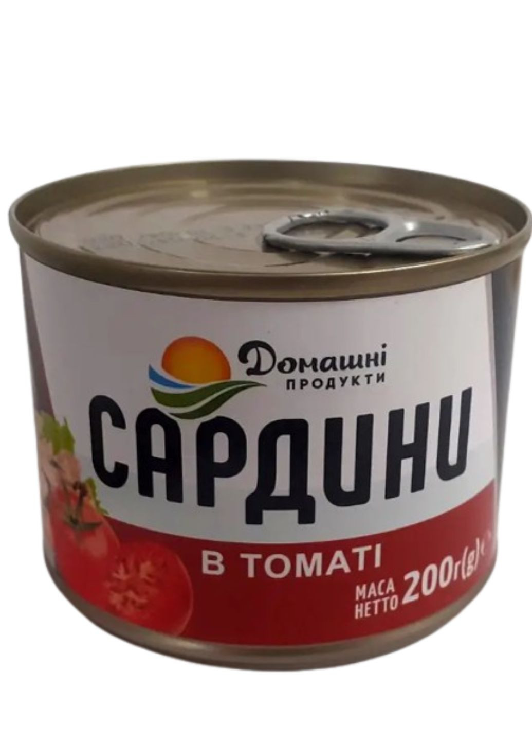 Сардина в томатном соусе Домашние продукты 200 г Домашні продукти (277978091)