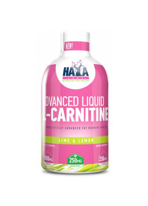 Advanced Liquid L-Carnitine 1000 mg 500 ml /62 servings/ Lemon Lime Haya Labs (266340709)