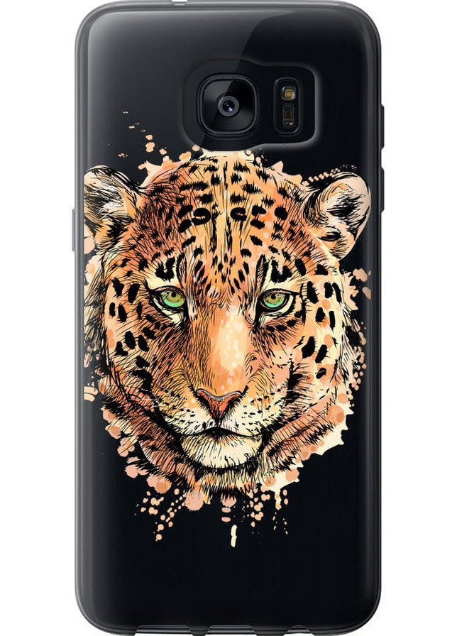 2D пластиковий чохол 'Леопард v2' для Endorphone Samsung Galaxy S7 Edge G935F (258084737)