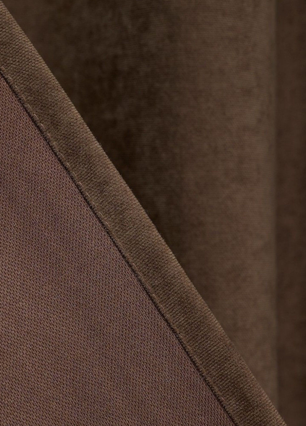 Набор штор блэкаут коричневого цвета, 1.5*2.5м, 2 шт No Brand (259504102)