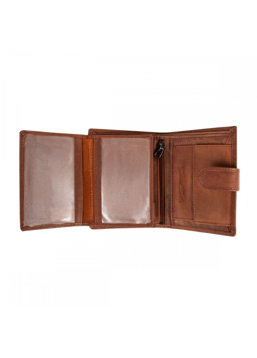 Англійський чоловічий шкіряний гаманець NC36MN Tan (Рудий) JCB (275867105)