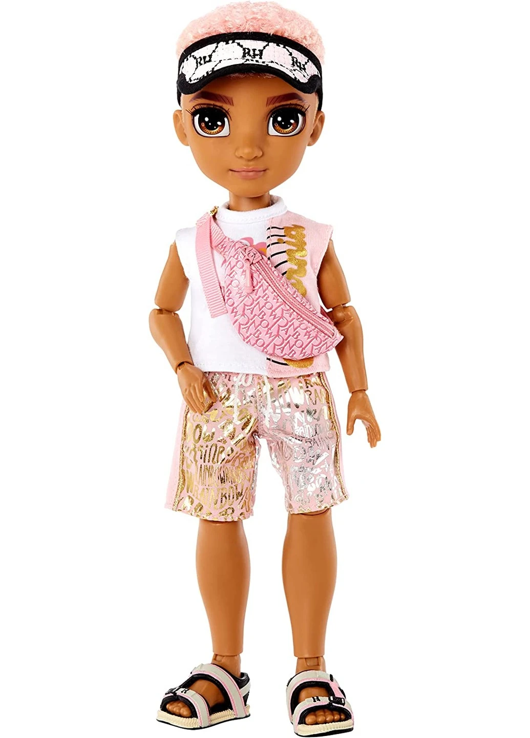 Игровой набор с шарнирной куклой Rainbow High Pacific Coast Finn Rosado Фин Росадо (581888) MGA Entertainment (259111542)
