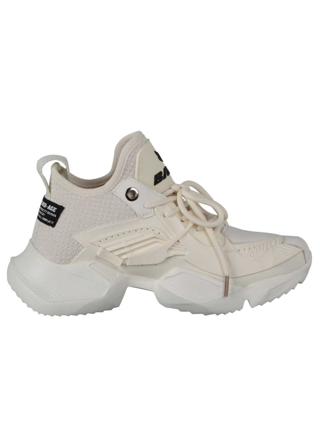 Белые демисезонные женские кроссовки 197143 Berisstini