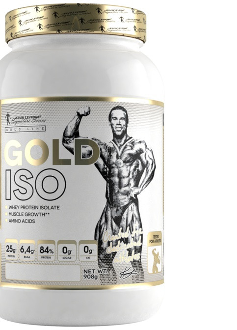 Протеин изолят Gold ISO 908 g (Mango) Kevin Levrone (258691611)