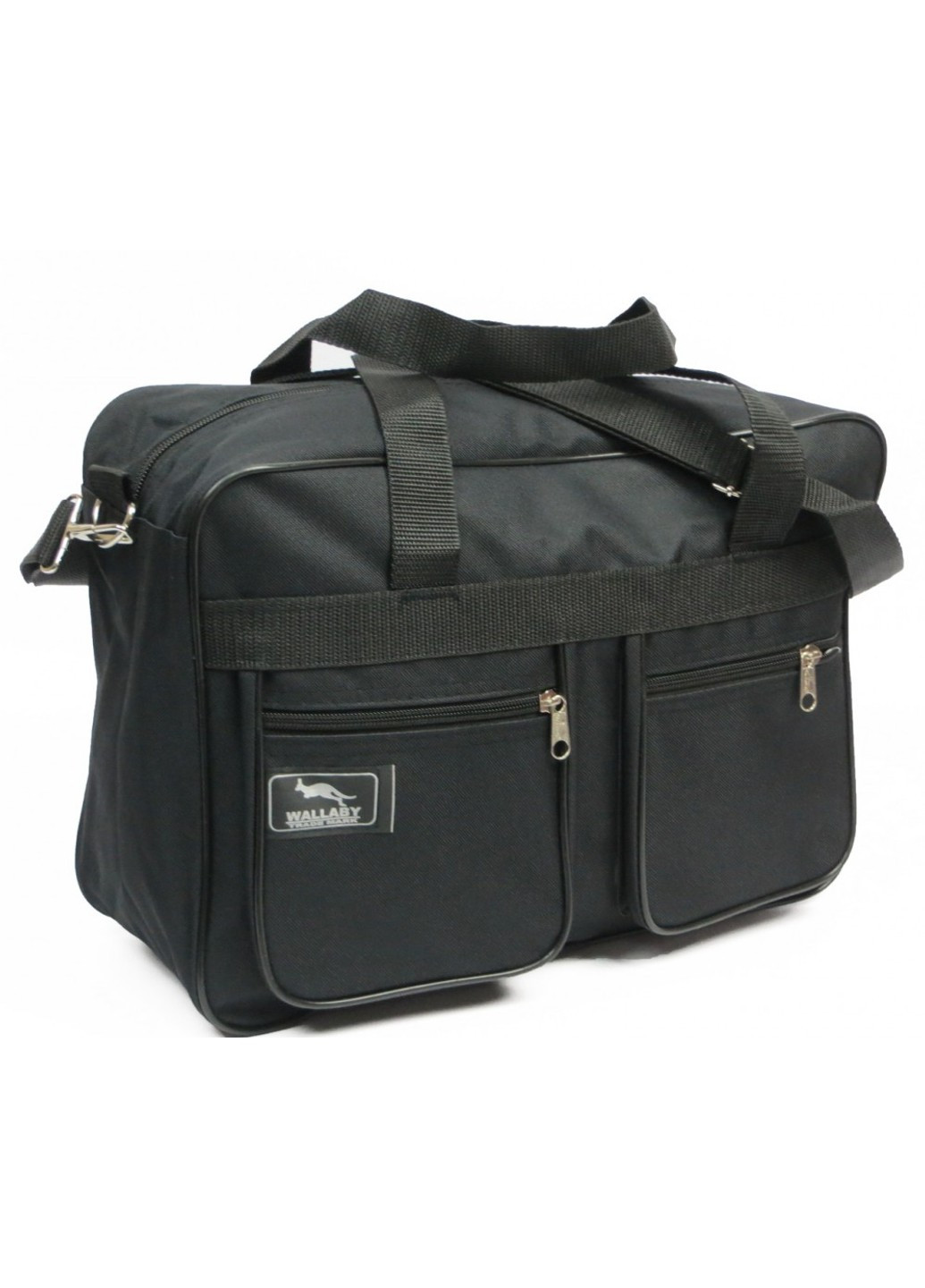 Сумка мужская тканевая 2630 черный Wallaby (266142790)