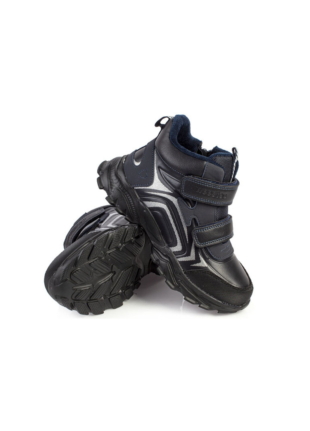 Синие повседневные осенние ботинки подростковые для мальчиков бренда 7100098_(1) Weestep
